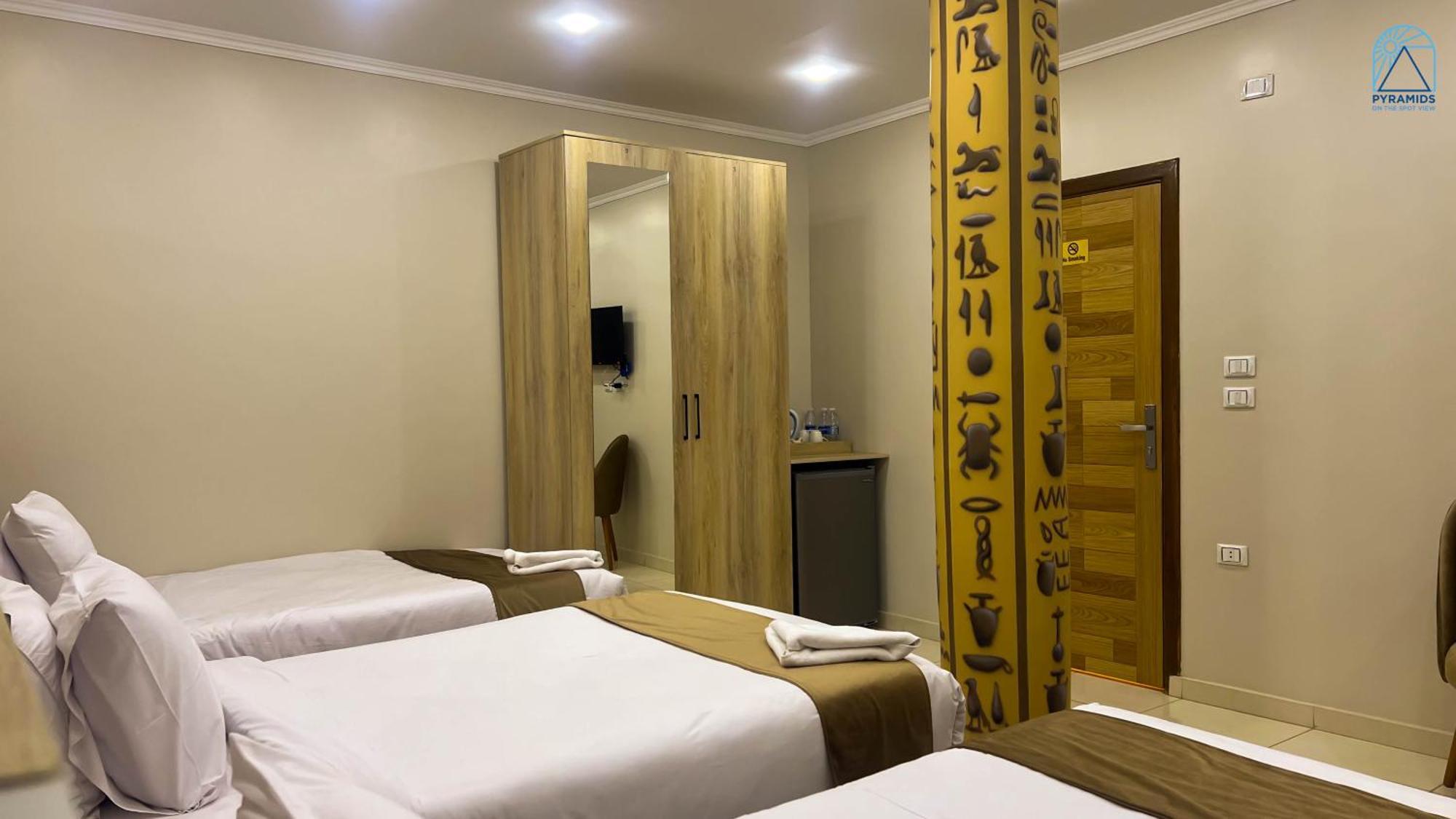 Hotel Pyramids On The Spot View Kafret el-Gabal Esterno foto