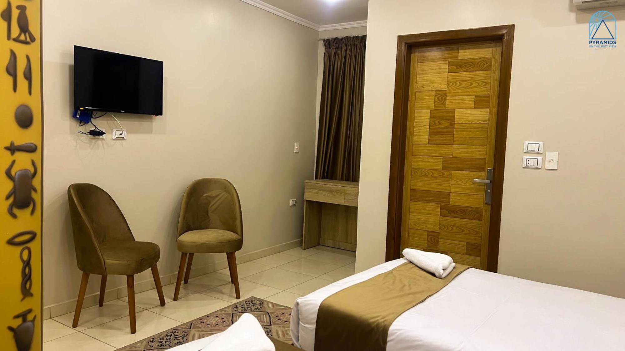 Hotel Pyramids On The Spot View Kafret el-Gabal Esterno foto