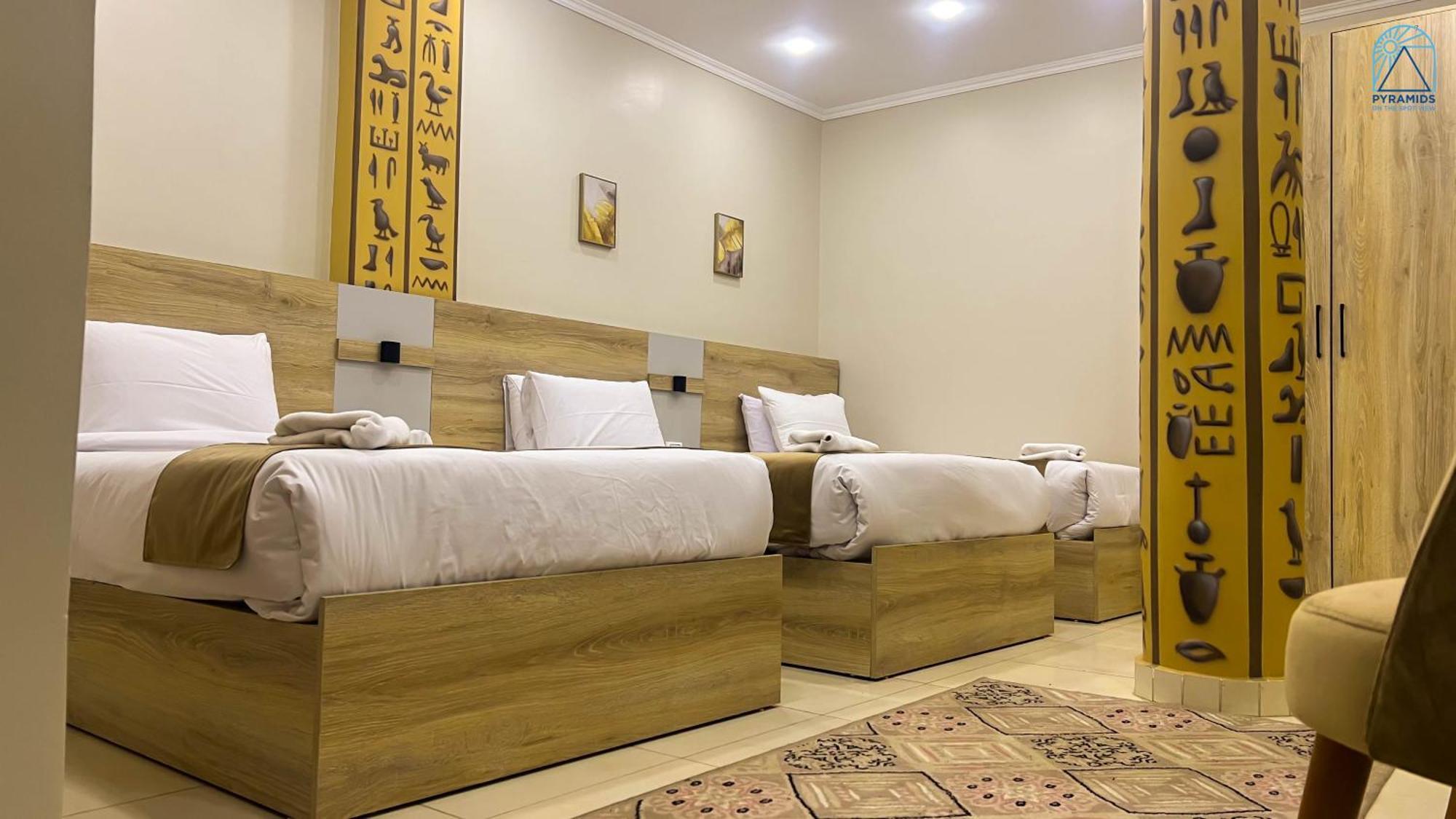 Hotel Pyramids On The Spot View Kafret el-Gabal Esterno foto